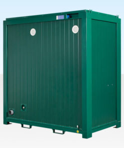 1+1 Double Mains Toilet 8Ft x 5Ft (Green)