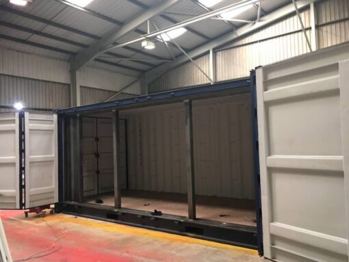 Used 20ft Open Side Shipping Containers