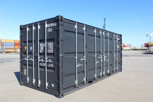 20ft High Cube Container – Hazardous Waste Container, Side opening (9ft 6′ high)