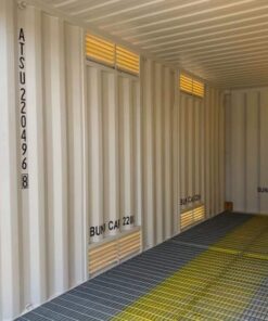 30ft x 8ft Shipping Container (One Trip) – Yellow