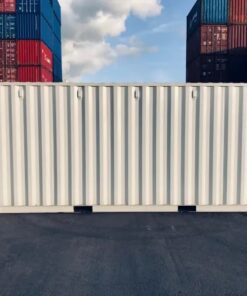 20ft Shipping Container (One Trip) White (RAL 9003)